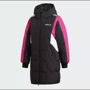 Adidas Original Down Parka Jacket Puffer Hoodie